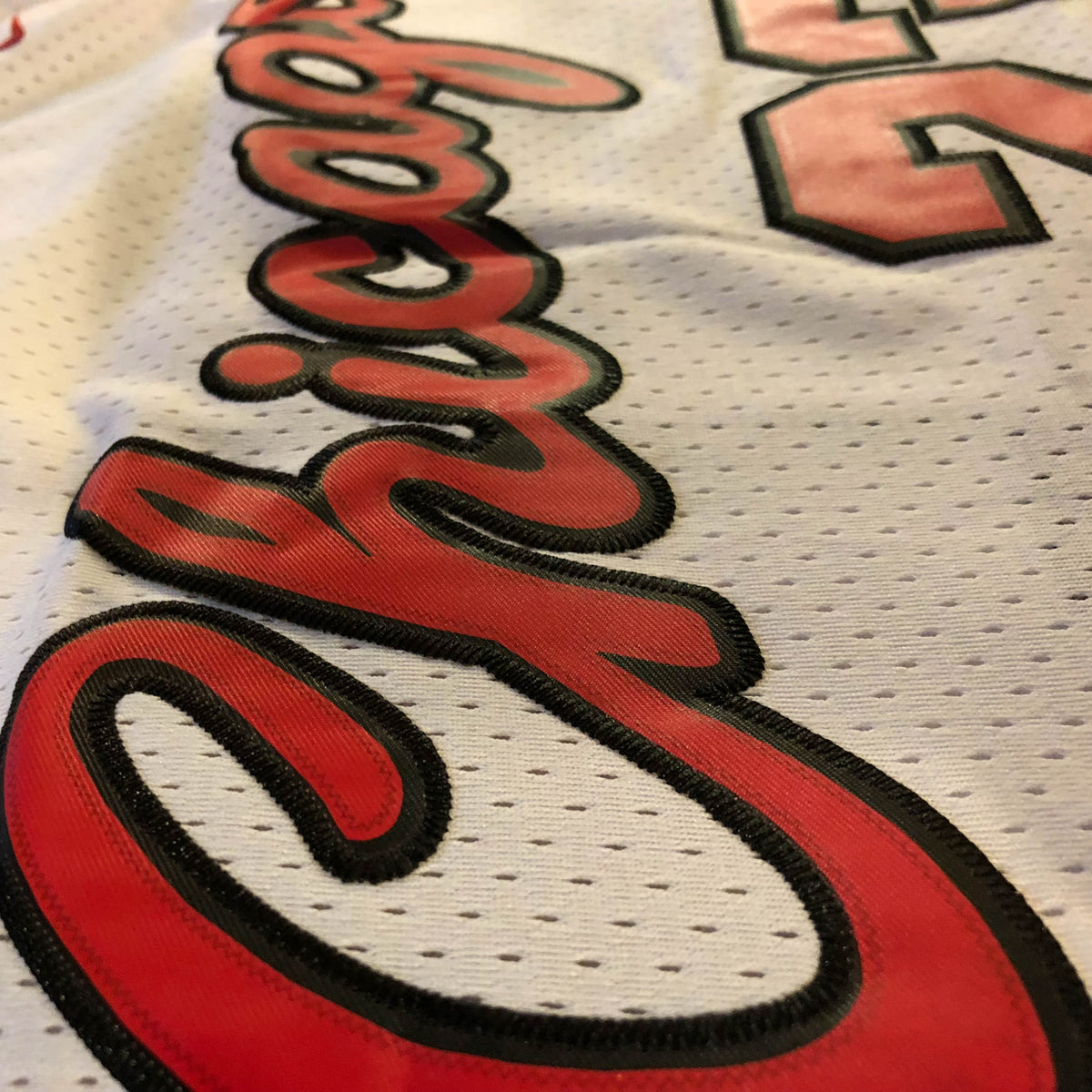 1984 ROOKIE Michael Jordan #23 Chicago Bulls Red/Black/White Men's/Youth Jersey