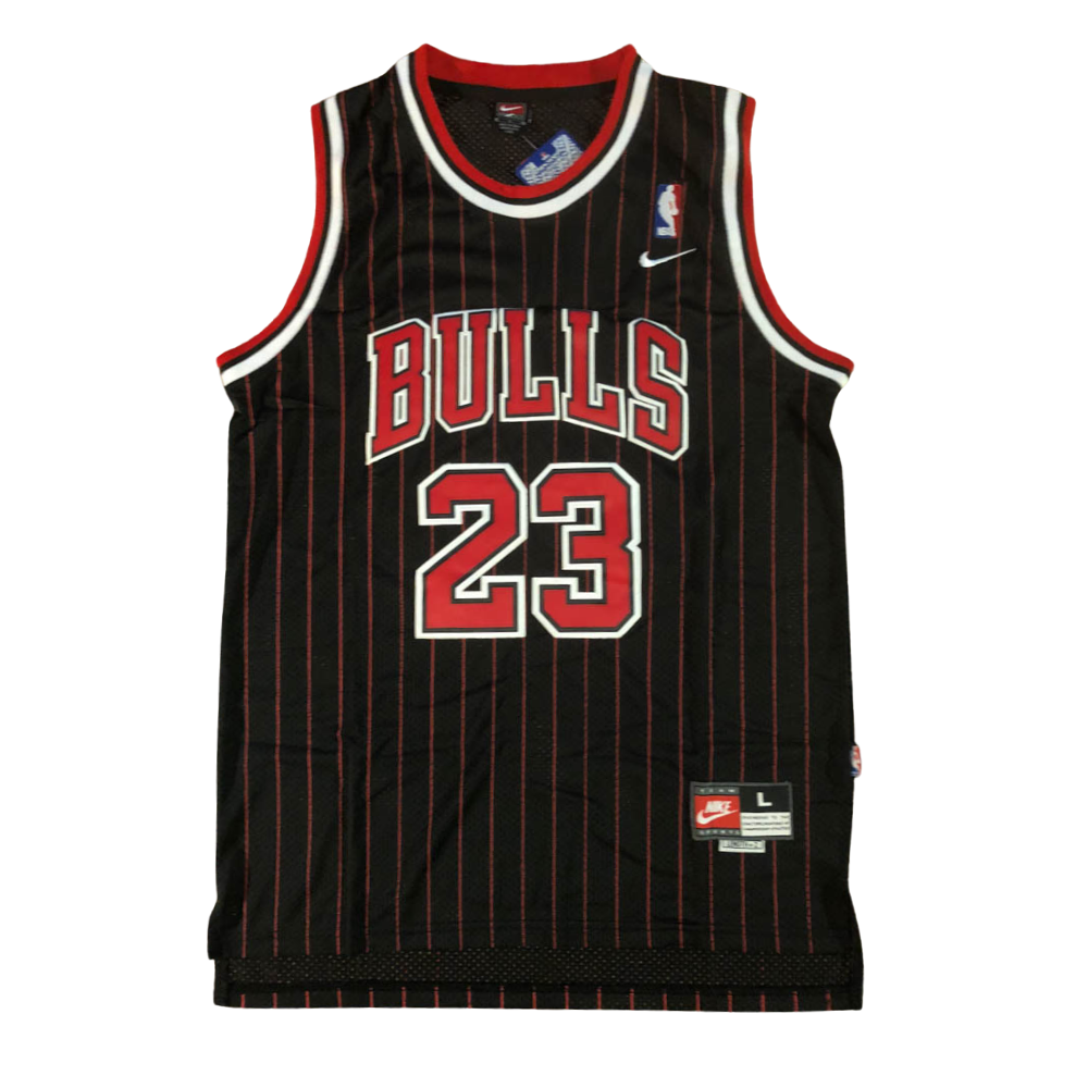 Michael Jordan #23 Chicago Bulls Red/Black/Pinstripe/White/Gold Men's or Youth Jersey