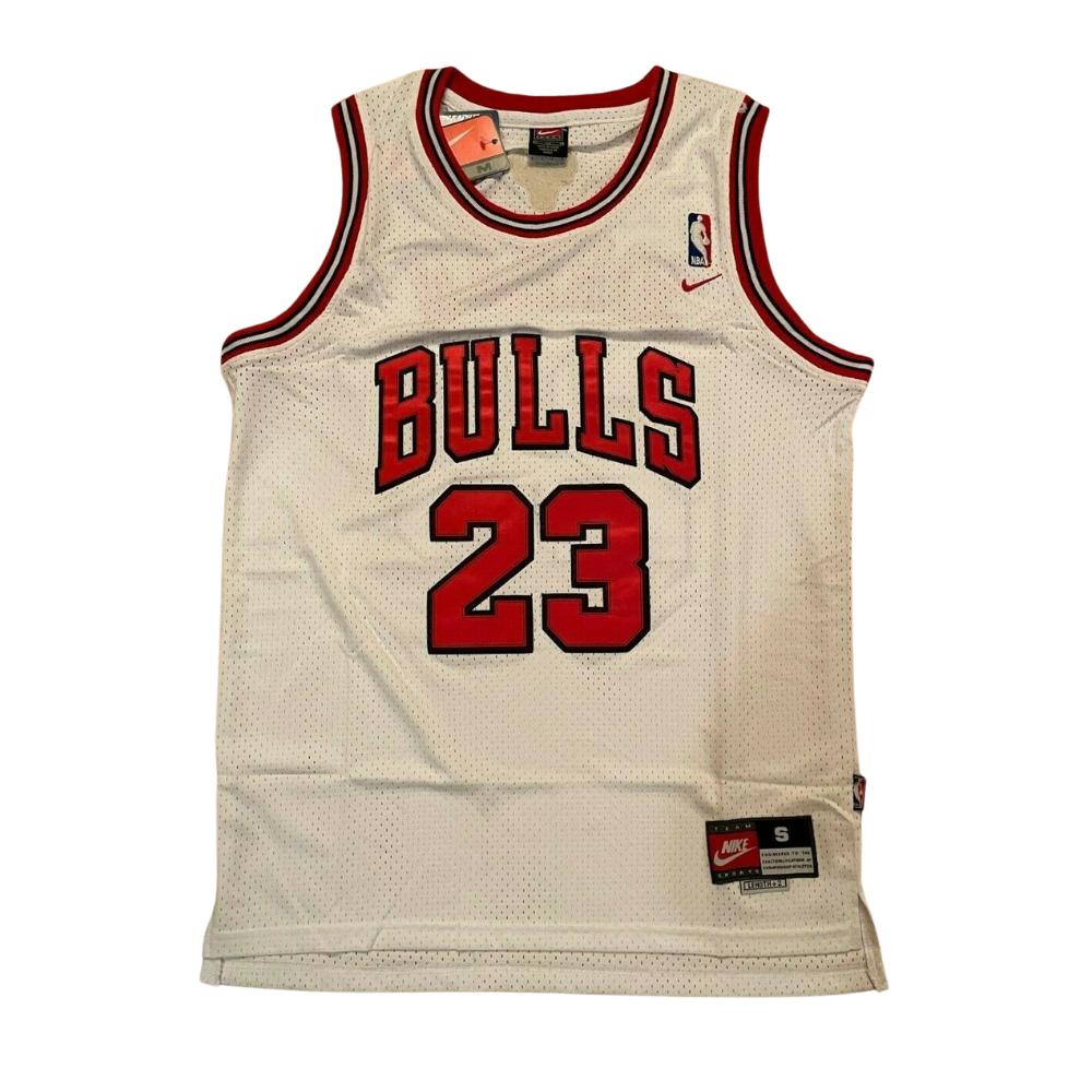 Michael Jordan #23 Chicago Bulls Red/Black/Pinstripe/White/Gold Men's or Youth Jersey