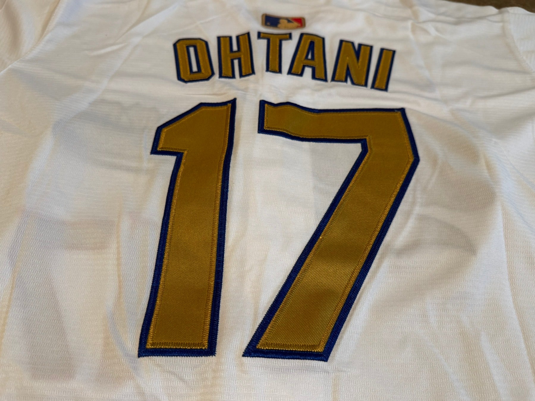 【ゴールド】Dodgers Ohtani ユニフォーム 17番 Nike LA Dodgers #17 Shohei Ohtani 2024 World Series Gold