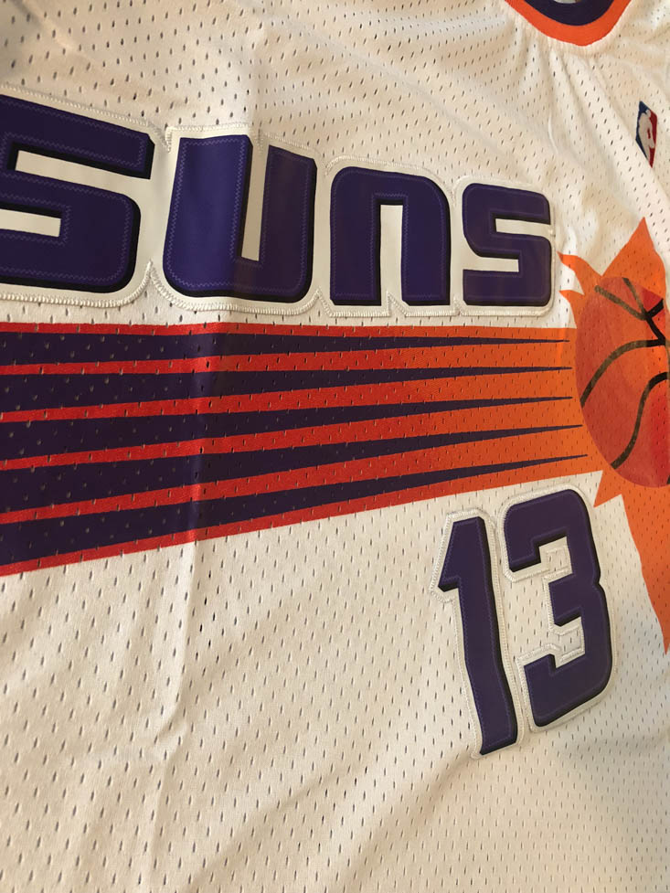 Steve Nash #13 Phoenix Suns Purple/White/Black Men's Jersey