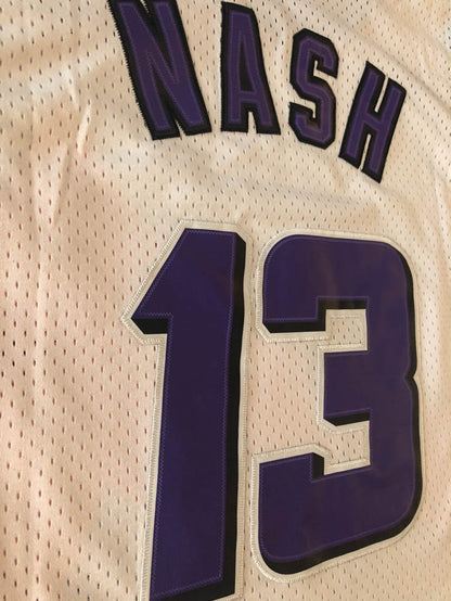 Steve Nash #13 Phoenix Suns Purple/White/Black Men's Jersey