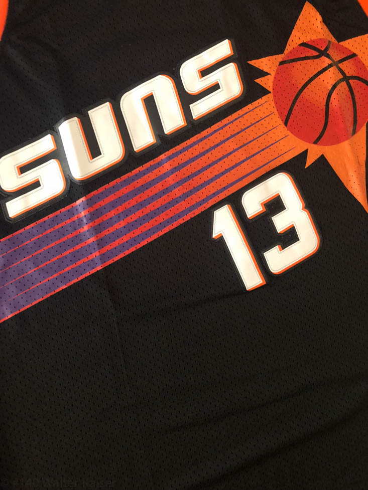 Steve Nash #13 Phoenix Suns Purple/White/Black Men's Jersey