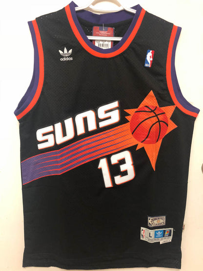 Steve Nash #13 Phoenix Suns Purple/White/Black Men's Jersey