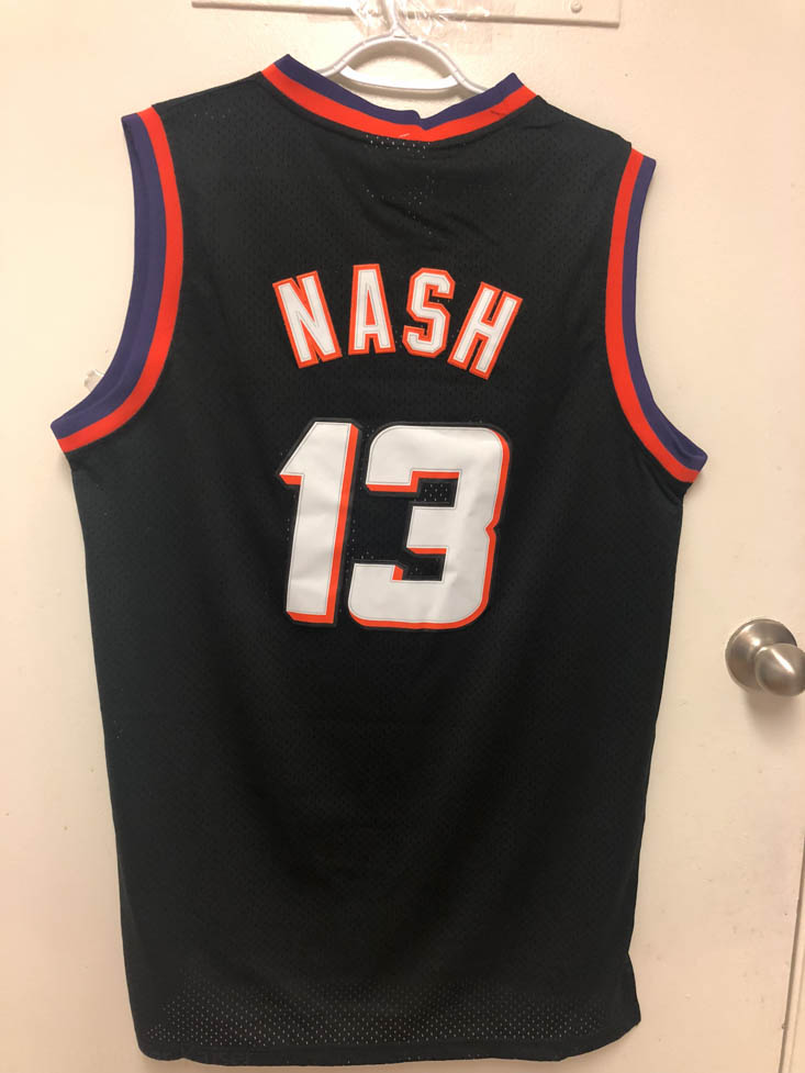 Steve Nash #13 Phoenix Suns Purple/White/Black Men's Jersey