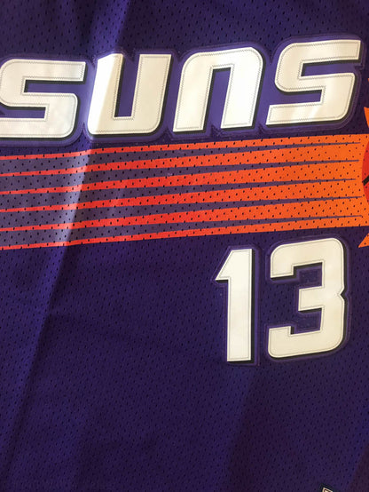 Steve Nash #13 Phoenix Suns Purple/White/Black Men's Jersey