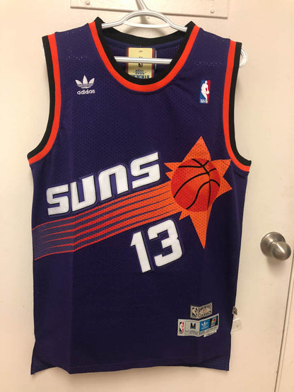 Steve Nash #13 Phoenix Suns Purple/White/Black Men's Jersey