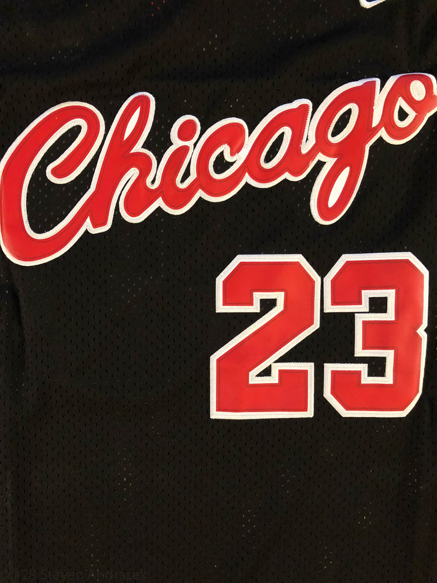 1984 ROOKIE Michael Jordan #23 Chicago Bulls Red/Black/White Men's/Youth Jersey