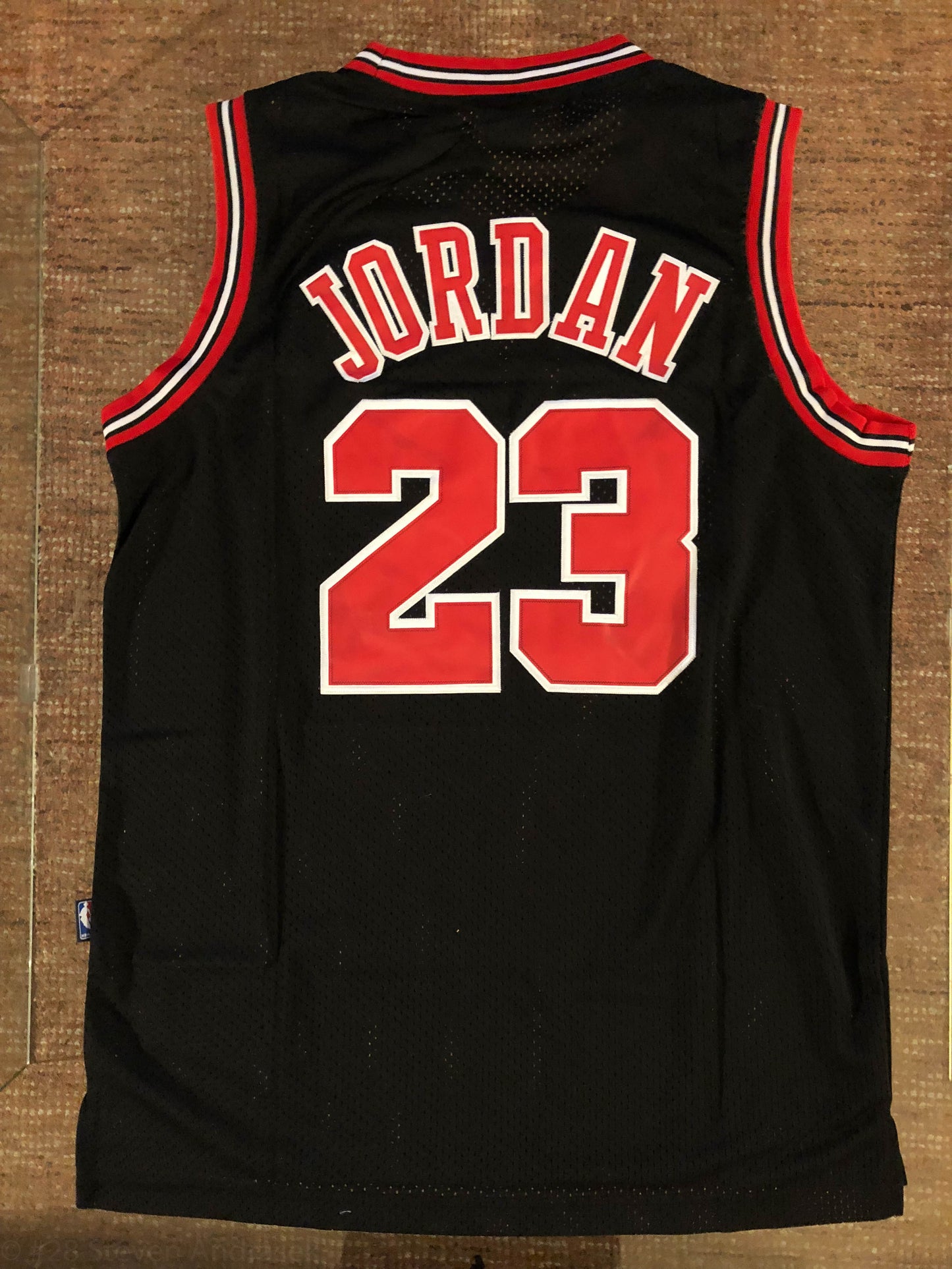 1984 ROOKIE Michael Jordan #23 Chicago Bulls Red/Black/White Men's/Youth Jersey