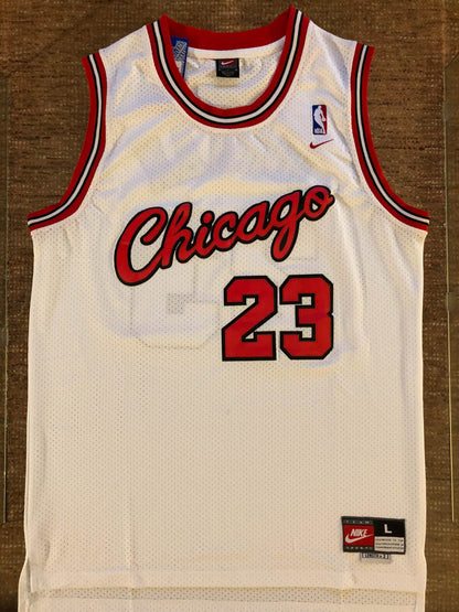 1984 ROOKIE Michael Jordan #23 Chicago Bulls Red/Black/White Men's/Youth Jersey