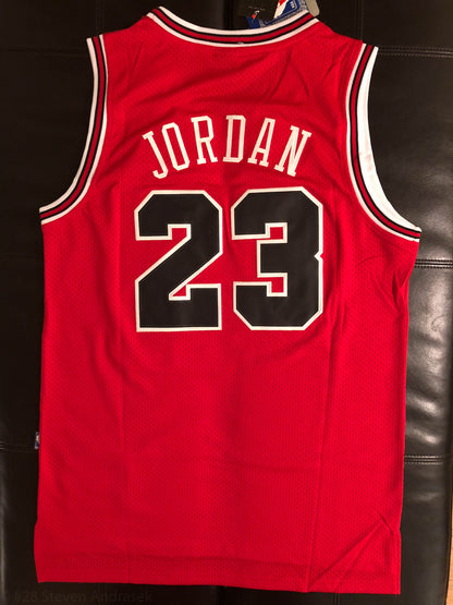 1984 ROOKIE Michael Jordan #23 Chicago Bulls Red/Black/White Men's/Youth Jersey