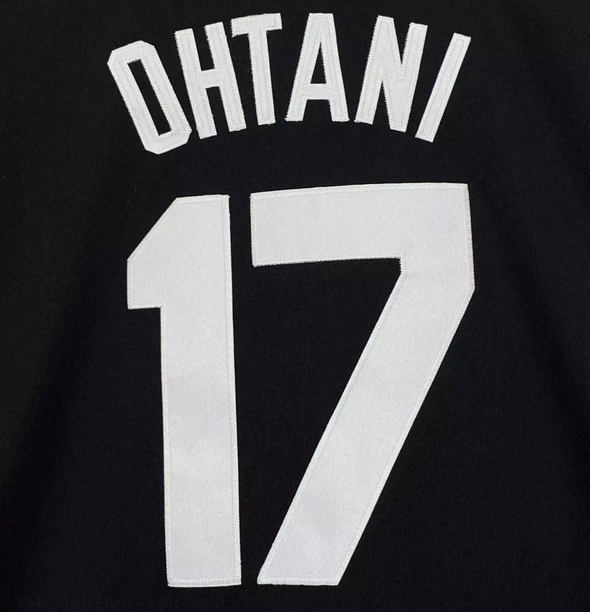 Shohei Ohtani #17 Los Angeles Dodgers Blue/Black Men's Jersey